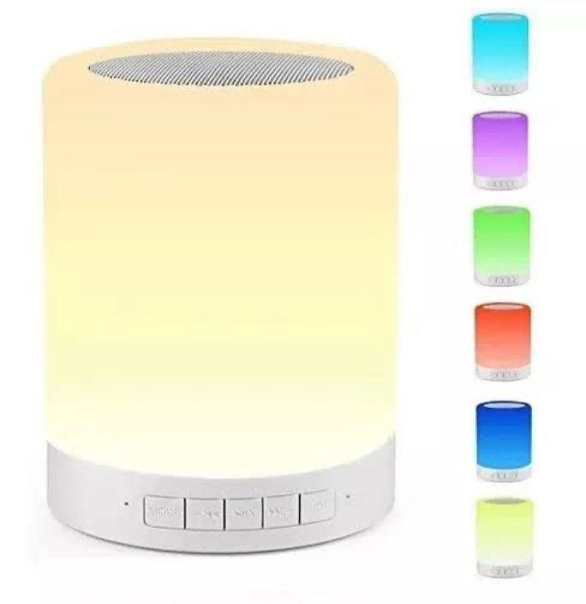 Bocina con luz led