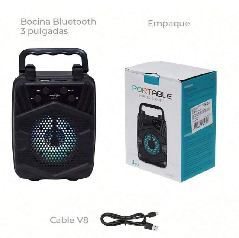Bocina portable wireless