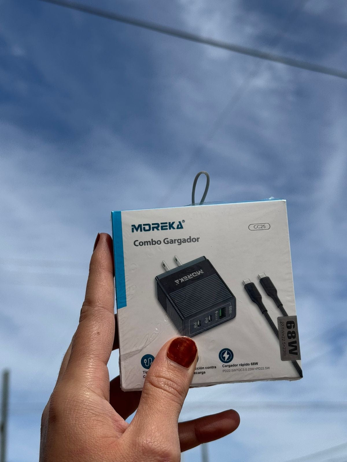 Carga rápida Moreka c a c