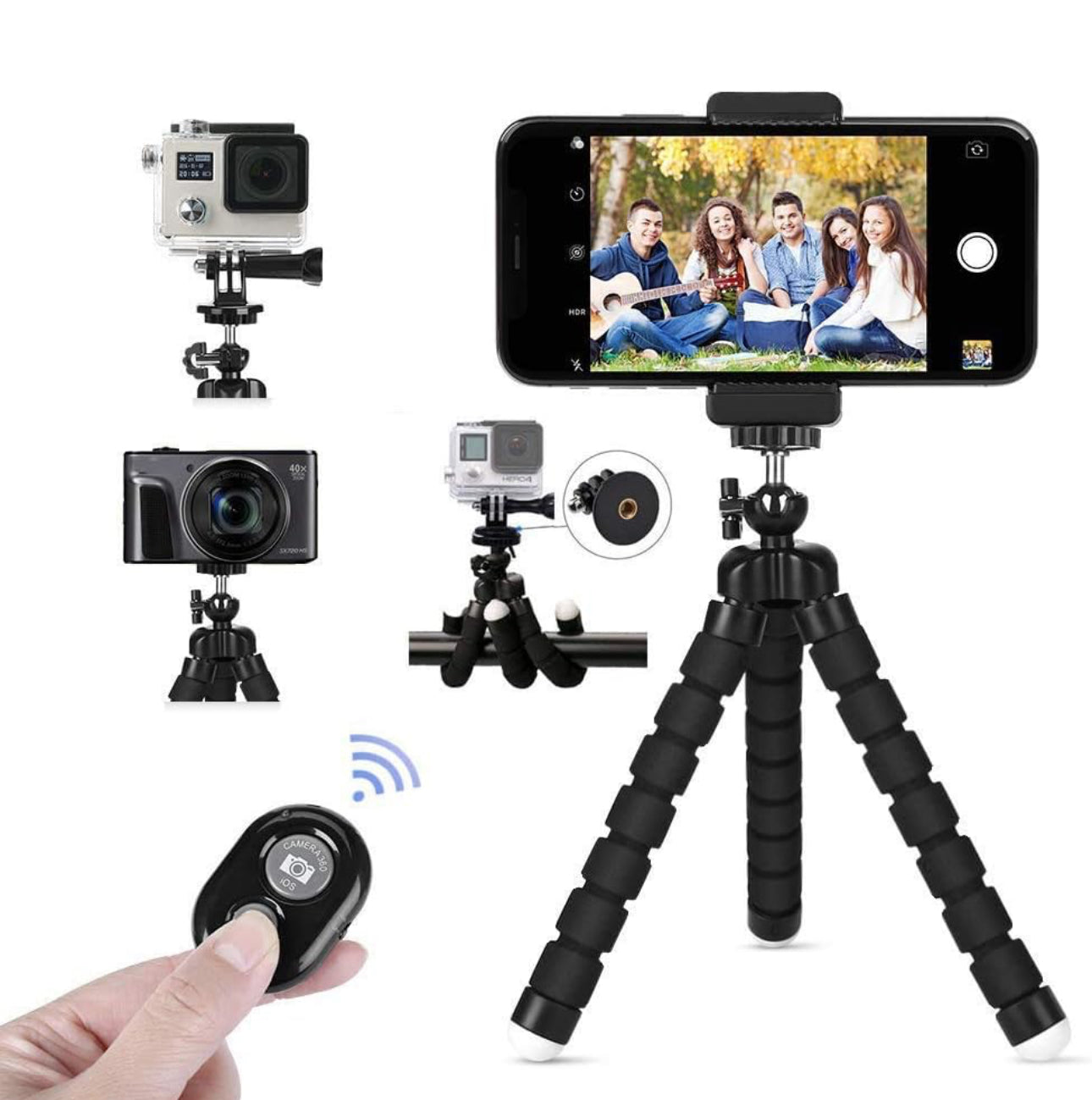 Tripié para celular