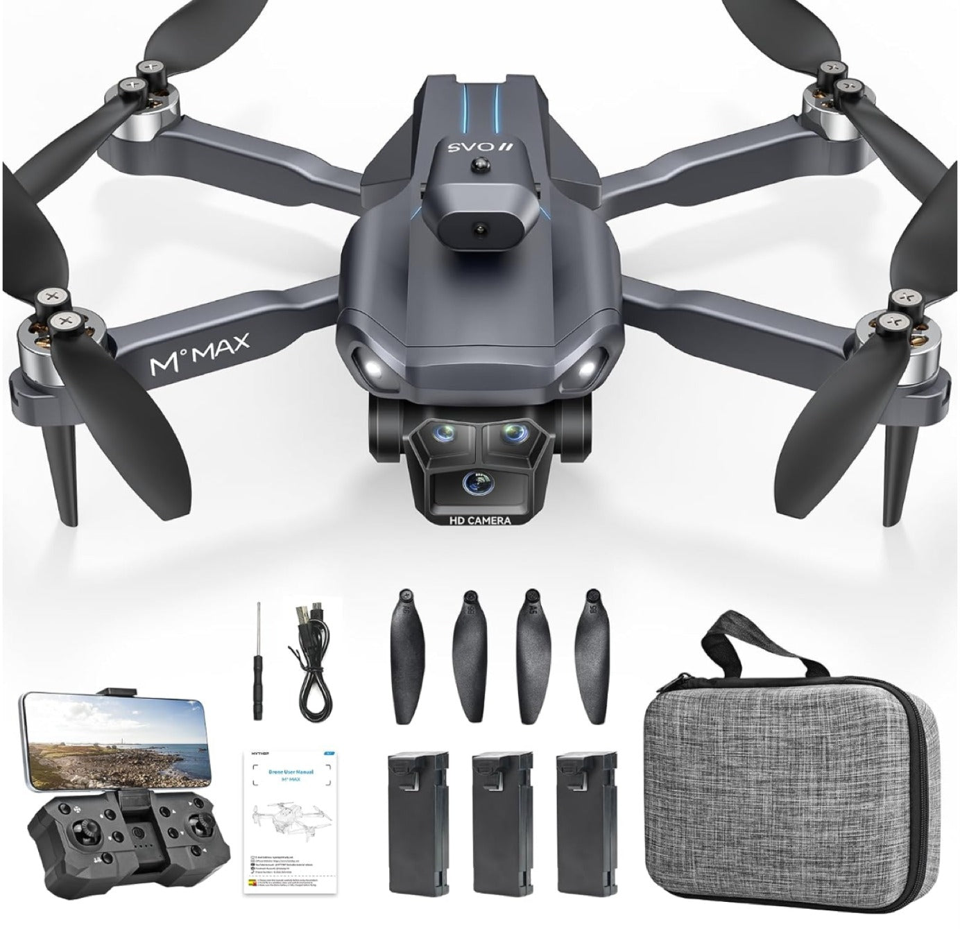Dron con camara de grabacion