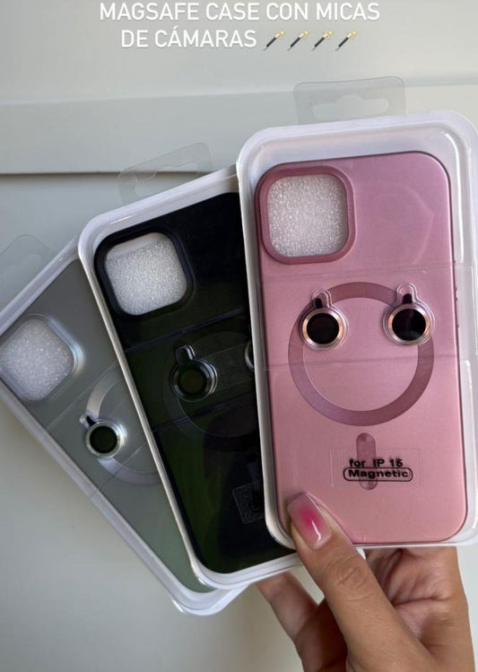 magsafe lujo con micas regalo